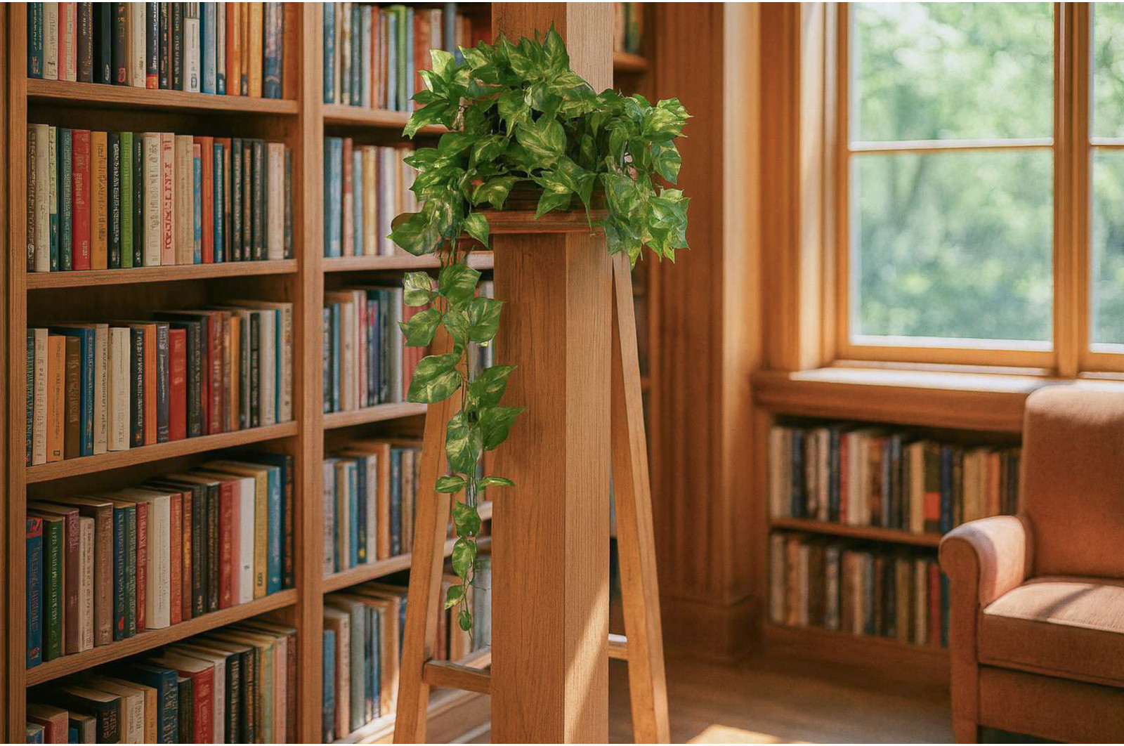 Chute de Pothos mini artificiel - Phocealys Grossiste végétaux artificiels