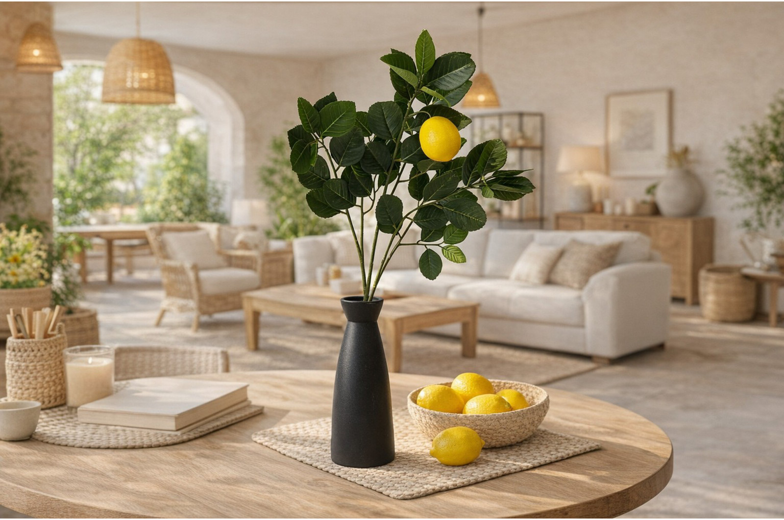Citronnier artificiel - Feuillage | Phocealys